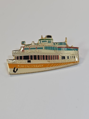 Goethe paddlewheel boat lapel - paddlewheel,